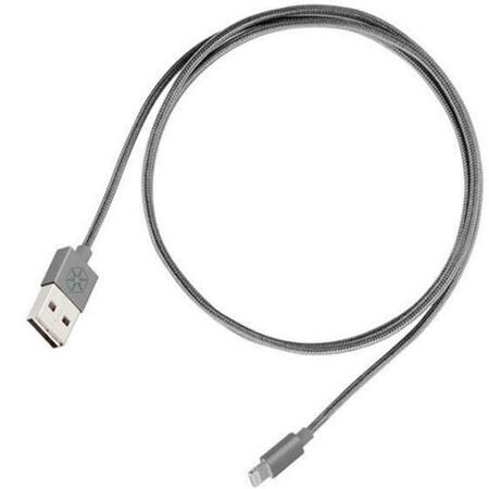 SILVERSTONE Reversible USB-A to Lightning Cable - Charcoal CPU03C